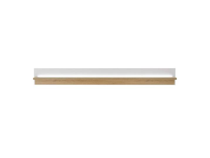 Wandboard Long Island Weiß/Eiche Dekor B: 200cm