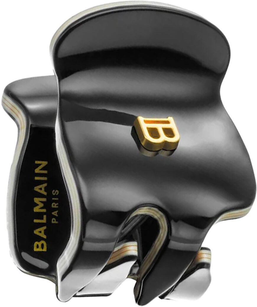 BALMAIN Hair Black & White Hair Clamp Extra Small