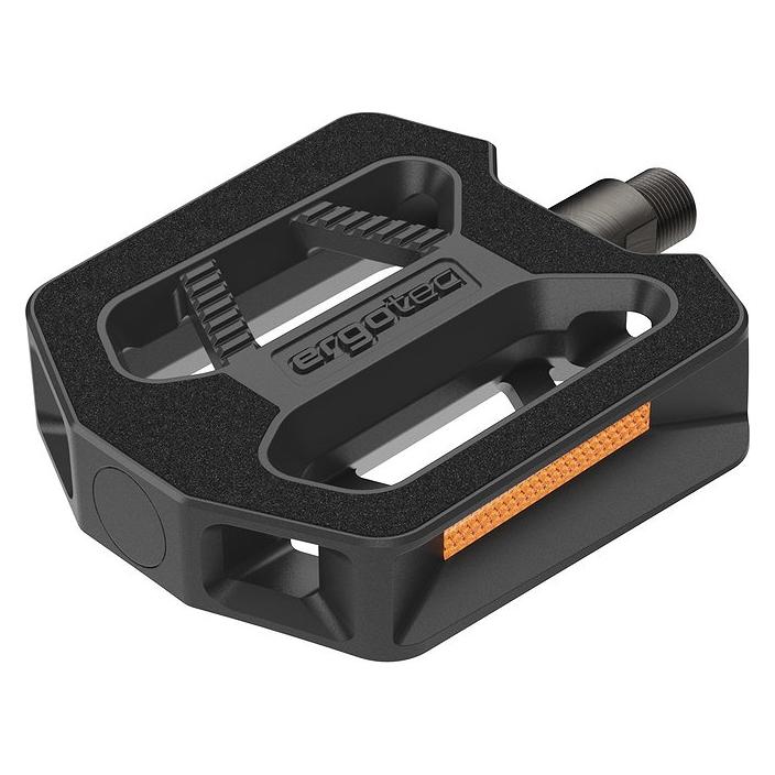 Ergotec Pedale EP-T 9/16" 7mm EP bearing PP Kunststoff Format: 105x94mm Reflektor (86073001)