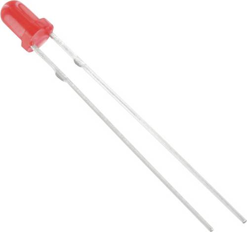 HuiYuan 3004R1D-EHB-A LED bedrahtet Rot Rund 3mm 125 mcd 60° 20mA