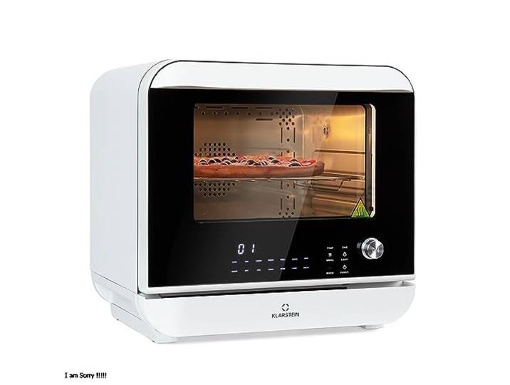 Klarstein 18 L Heißluftfritteuse, Airfryer mit Dampf- und Trocknungsfunktion, Schnelle Heissluftfriteuse XXL, Timer, 10 Programme, Air Fryer zum Luftfritieren, 2450W Fritteuse Heissluft ohne Fett