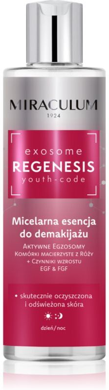 Miraculum Exosome Regenesis cleansing and makeup-removing micellar water 200 ml