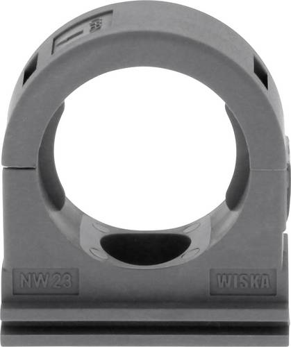 Wiska 10106933 BCC-14-BG Schlauchhalter Schwarz 50St.