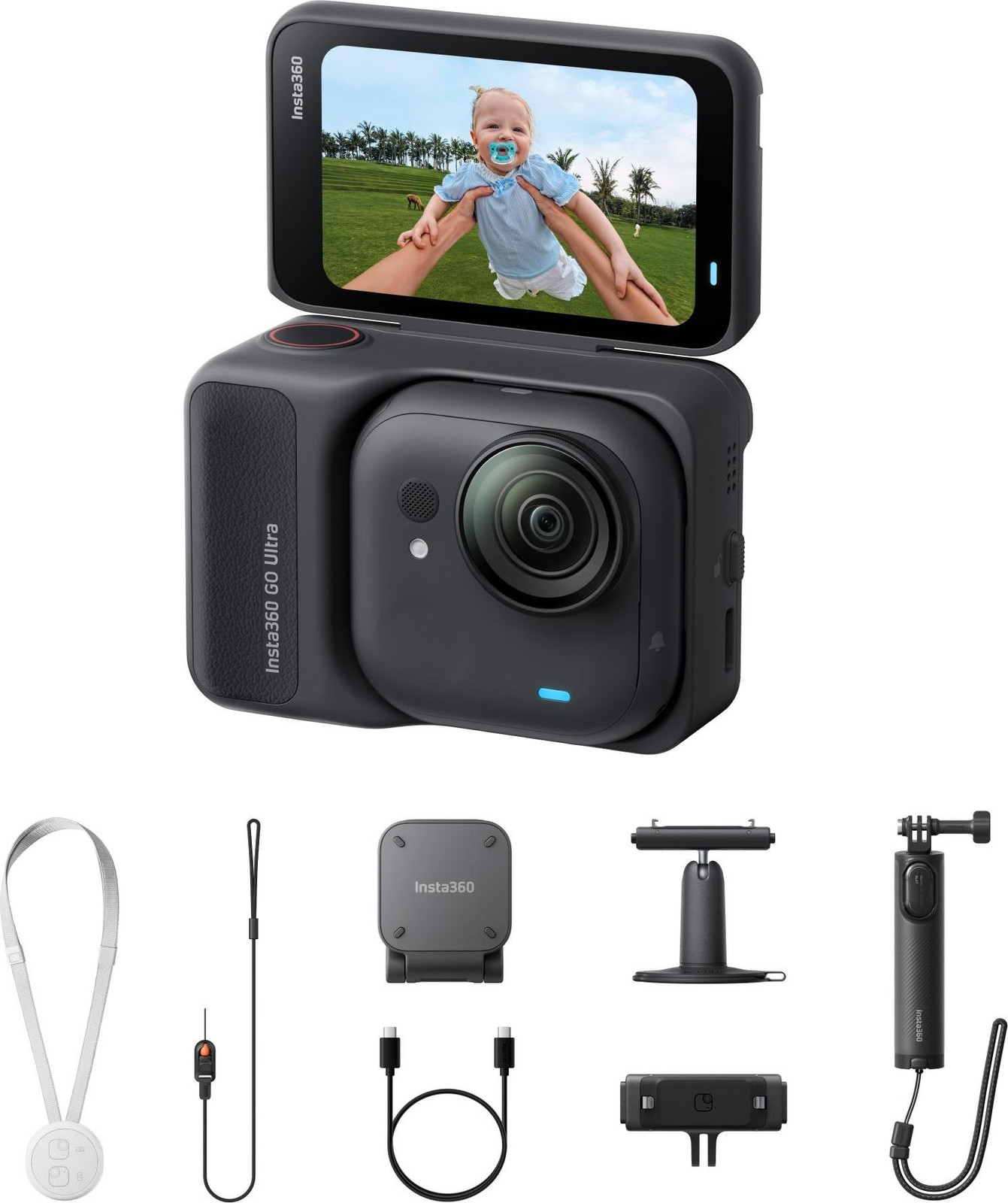 Insta360 GO Ultra Creator Bundle Actioncamera Midnight Black
