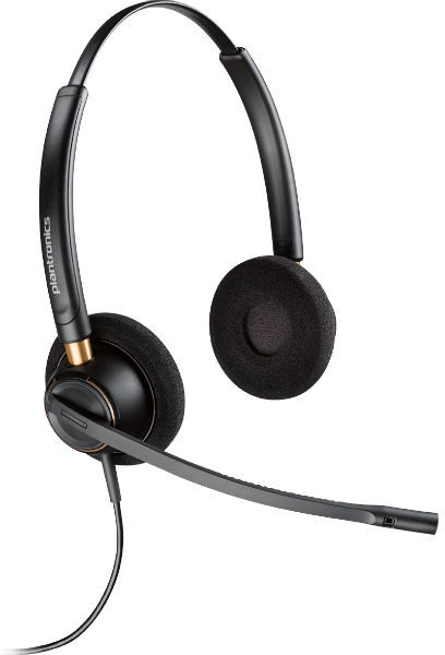 Poly Plantronics EncorePro HW520 Digital Casque PC duo, idéal pour une utilisation intensive