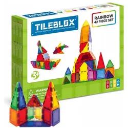 Maki Tileblox - Rainbow 42 pcs set (912-1030004)