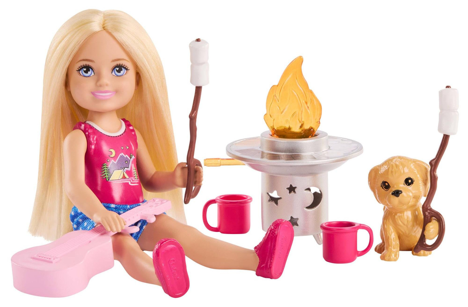 Barbie Chelsea pop en speelset voor outdooravonturen