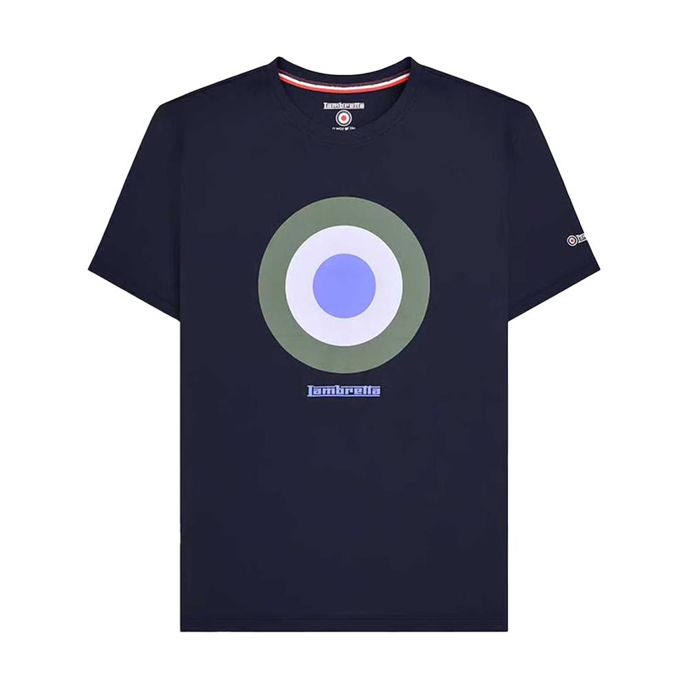 Lambretta Heren Doel T-Shirt (Marine)