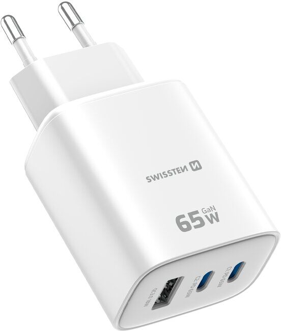 CARREGADOR SWISSTEN EDGE 65W BR