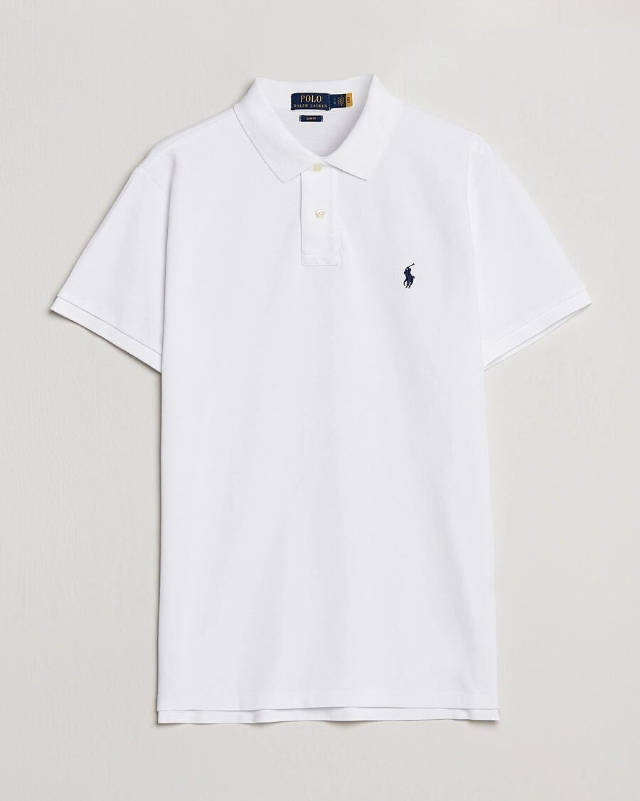 Polo Ralph Lauren Slim Fit Polo White