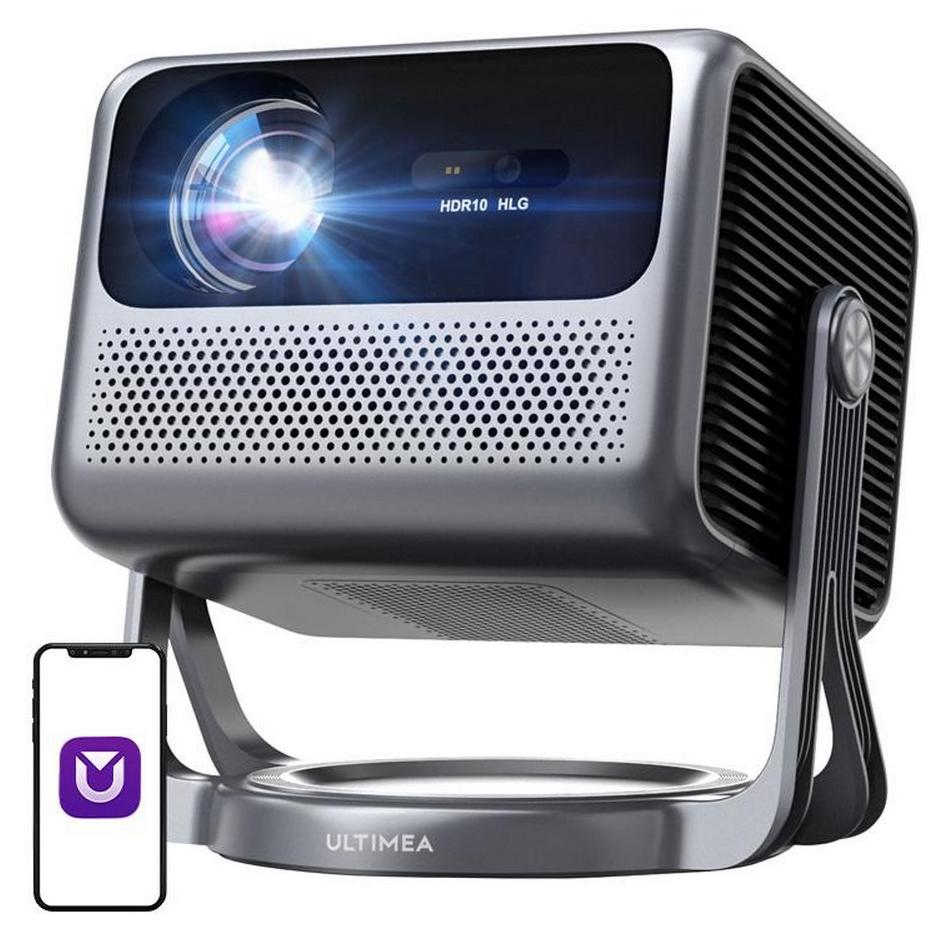 Ultimea Nova C40, 600 ANSI Lumen, LCD, 4K (4096x2400), 1000:1, 16:9, 2032 - 3048 mm (80 - 120")