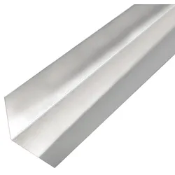Alberts® Glattblech, gekantet, L-Form, Alu, versch. Größen-2 m-68 x 30 mm