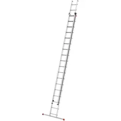 Hailo S80 ProfiStep duo Alu-Schiebeleiter, 2-teilig, 2x18 Sprossen