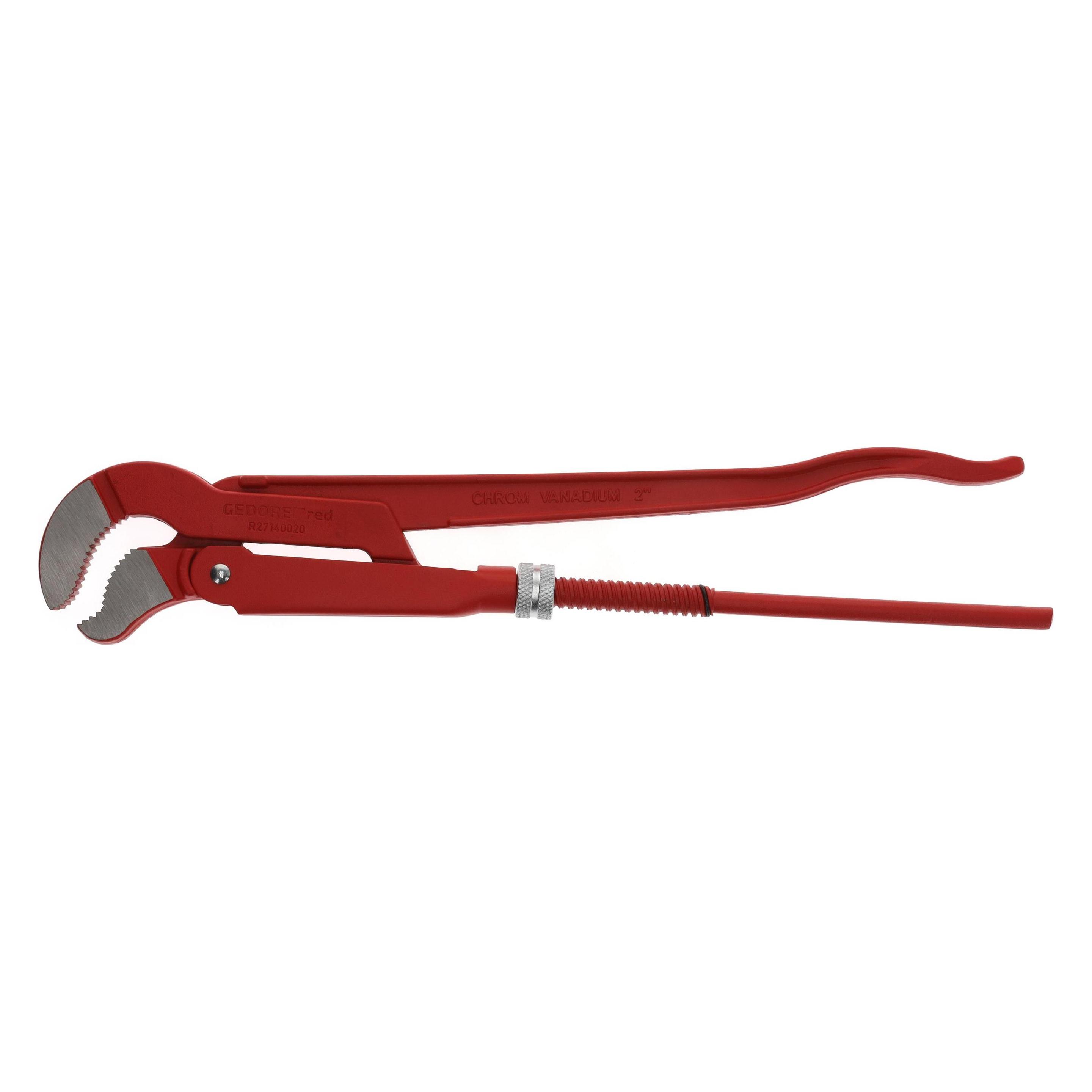 Gedore Red red R27140020 Rohrzange S-Maul f.D.2 Zoll L.535mm (535 mm) (3301169)