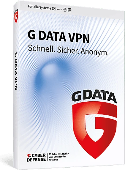 G DATA Software G Data VPN - subscription licence (1 year) - 10 devices - Elektronisk