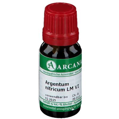 Argentum Nitricum LM 6 Dilution 10 ml