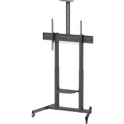 Manhattan Monitor-Standfuß 152,4 cm (60) - 304,8 cm (120) Höhenverstellbar, Neigbar Geräteablage, Kameraablage, Werkzeugfreie Einstellung des Neigungswinkels 462709