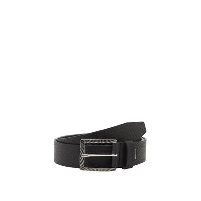 Ledergürtel LLOYD MEN’S BELTS "Lloyd Belts Herrengürtel 0263", Herren, Gr. 90, schwarz, Leder, Gürtel Ledergürtel