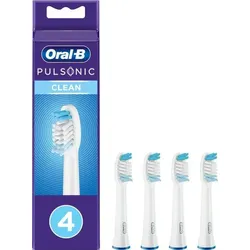 ORAL-B Aufsteckbürsten Pulsonic Clean 4er Weiß