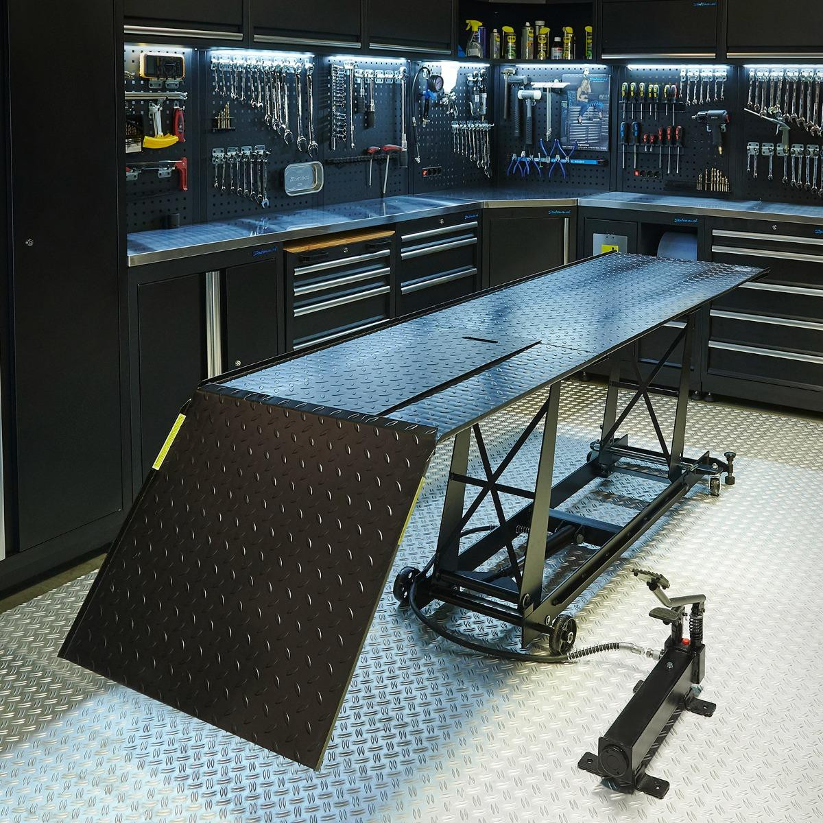 Datona Motorheftafel hydropneumatisch met MotoGP Paddockstand set