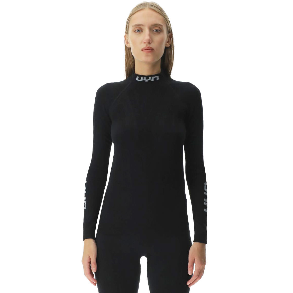 UYN Damen Stehkragen Shirt ELEVATYON BIOMORPH black - L/XL