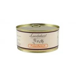 Lunderland Dose 300g Hundenassfutter 24 x 300 Gramm Putenfleisch