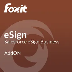 Foxit for Salesforce eSign Business - AddOn