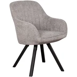 deVries Diningsessel »Matera« - 59x61x84cm - hellgrau -