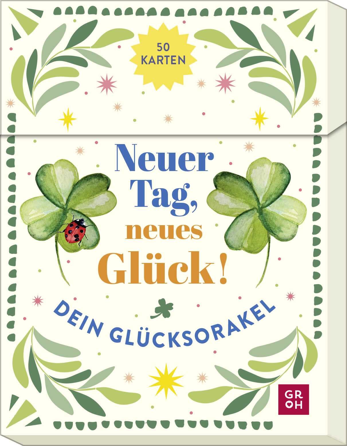 Kristin Funk - Orakelkarten: Neuer Tag, neues Glück!: Dein Glücksorakel Kartenbox mit 50 Impulsen und Anregungen für mehr Glücksmomente und Lebensfreude im Alltag - Preis vom 09.10.2026 07:28:09 h