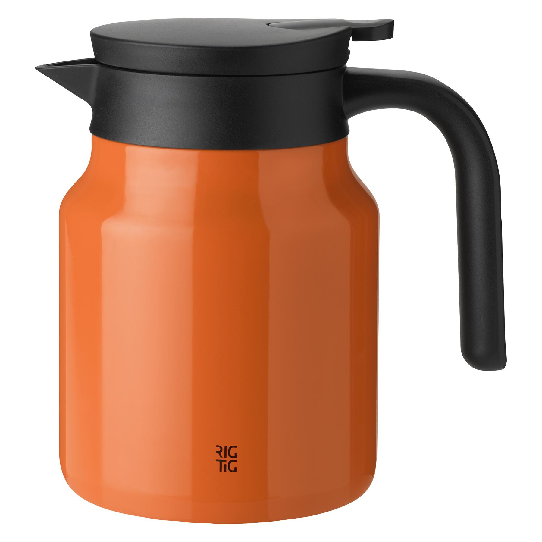 Rig-Tig by Stelton RIG-TIG - THERM-IT vacuum jug - Orange - 0.9 l (0.90 l) (Z00457-2)