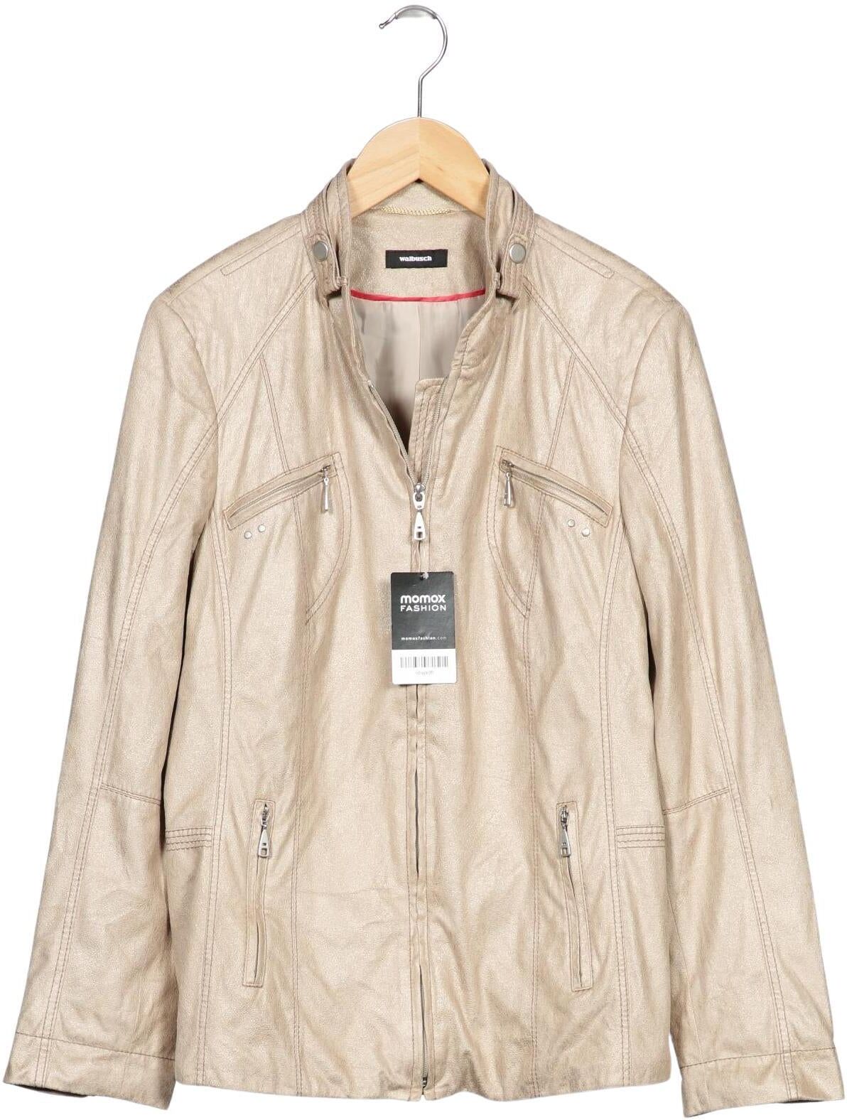 Walbusch Damen Jacke, Beige, Gr. EU 40, Synthetik - Second Hand