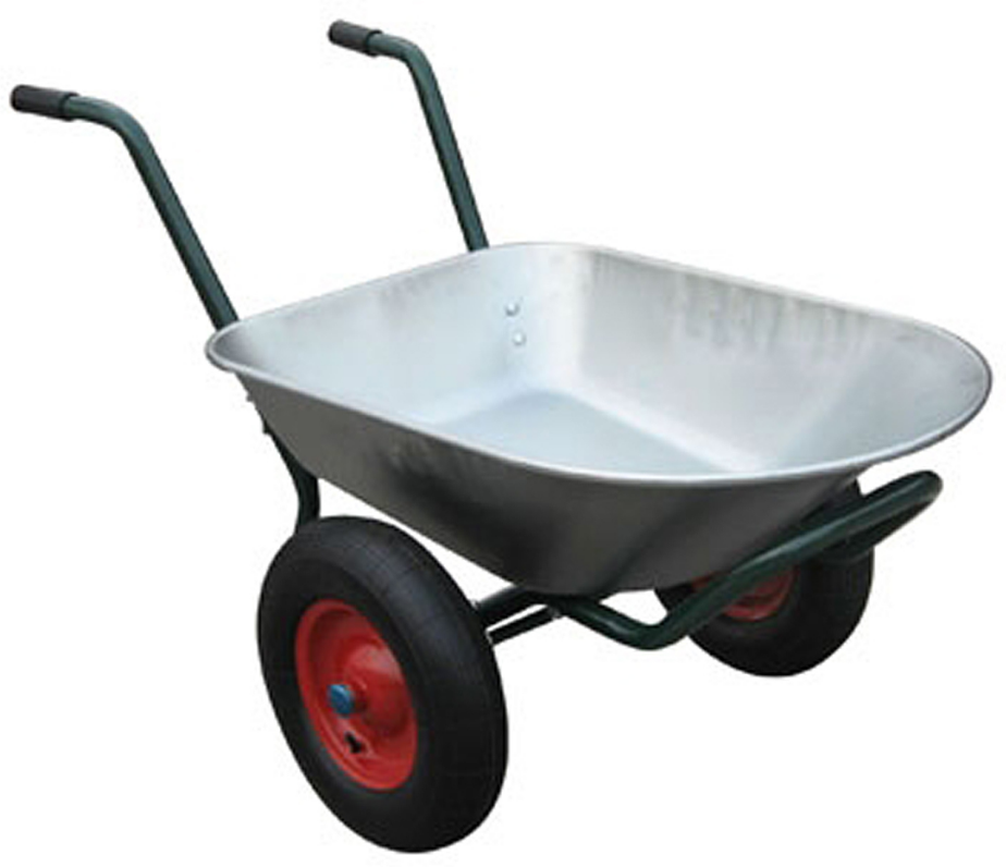 Varan Motors - WB6407 Brouette 2 roues, 80 litres, max 120kg