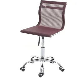 Bürostuhl MCW-K53, Drehstuhl Schreibtischstuhl Computerstuhl, Netzbezug Stoff/Textil ~ weinrot