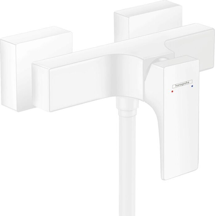 Hansgrohe Metropol Brause-Einhebelmischer 32560700 Aufputz, mattweiß