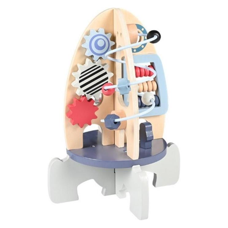 Lean Toys Holzschläger, Lernperlen, Zahnräder (36189806)