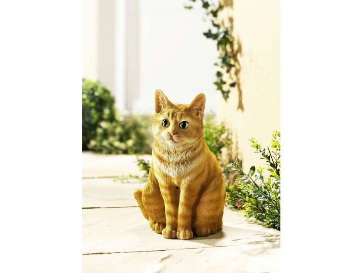 Bewegungsmelder Katze, Beige