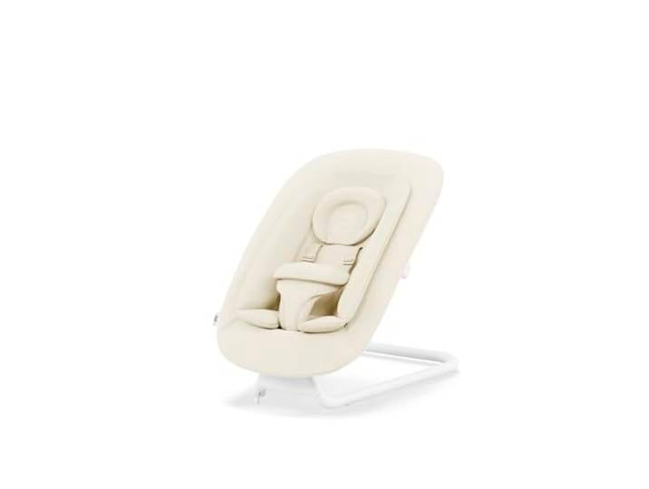 CYBEX Gold Bouncer, Babywippe mit Komforteinlage, Canvas White