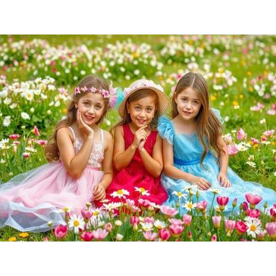 CALVENDO Puzzle Mit Liebe für kleine Prinzessinnen gestaltet. | 1000 Teile Lege-Größe 64x48cm Foto-Puzzle für glückliche Stunden, Sonstige von ,