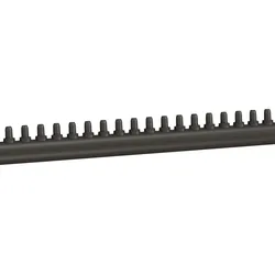 SOLAR-RIPP ® Verteiler/Sammler Ø50mm mit 15 Abgängen beidseitig offen