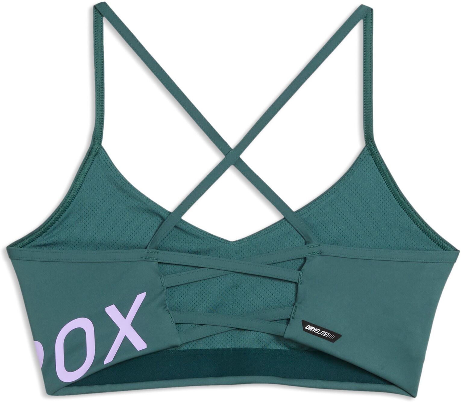 Sport-BH PUMA "W X HYROX STRAPPY PWRMODE BRA", Damen, Gr. XL, N-Gr, herb garden, Interlock, Obermaterial: 71% Polyester, 29% Elasthan, schmal, BHs Sport-BH, schmale Passform, für Fitness-Training, sportlicher Stil herb garden XL, N-Gr