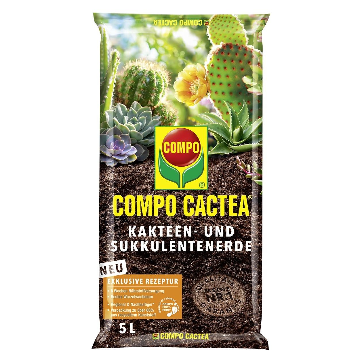 Compo Cactea Kakteenerde Sukkulentenerde 5 L (5 l) (1122112004)