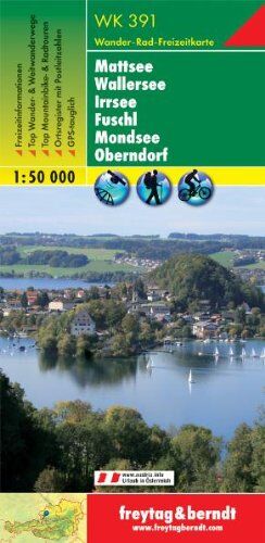 Freytag-Berndt und Artaria KG - Mattsee, Wallersee, Irrsee, Fuschl, Mondsee, Oberndorf 1 : 50 000 (Freytag u. Berndt Wanderkarten) - Preis vom 12.10.2026 11:37:12 h