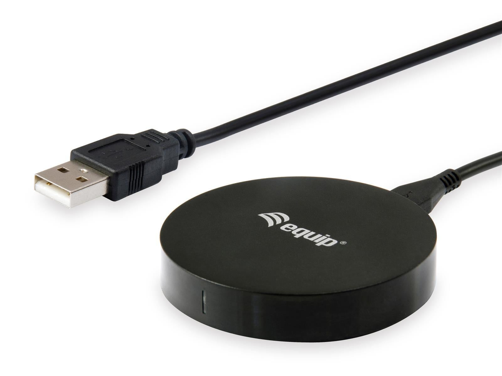 Equip 245500 Interne USB Draadloze Oplader Zwart
