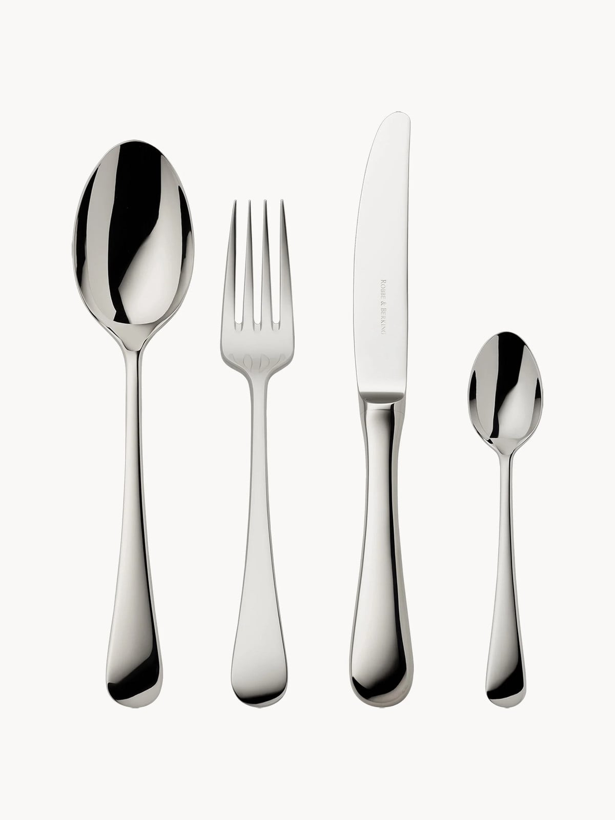 Robbe & Berking Como handgemaakte hoogglans bestekset