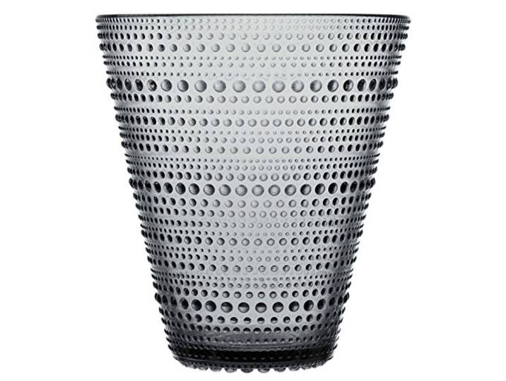Iittala Kastehelmi Vase décoratif en Verre Gris 15\,4 cm