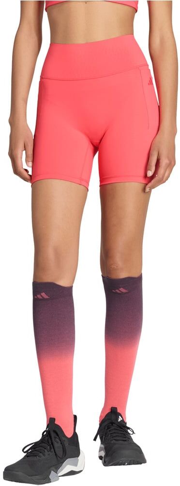 Adidas -m-opt pwr  sho l 5 pantalones y mallas cortas fitness mujer Rosa (L)