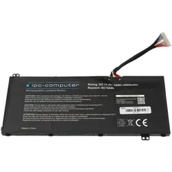 IPC KT.0030G.012 (3 Zellen, 4600 mAh), Notebook Akku