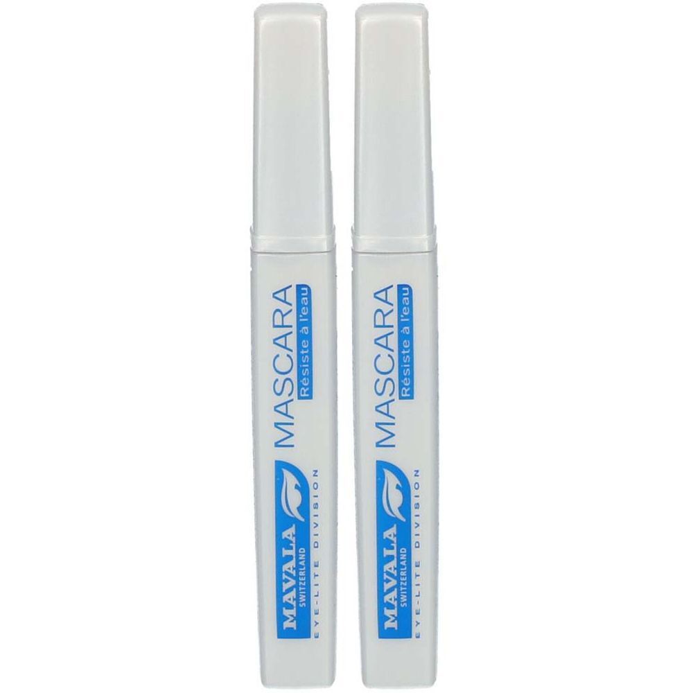Mavala Mascara Waterpr Noir 10Ml Doublepack 2x10 ml Stifte