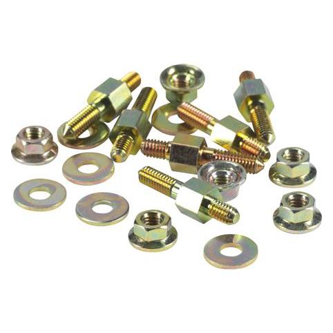 Fibox Wandschrank-Montagesatz für Bodenplatte SOLID P, 6mm M4/M4 6er Set für 3730,4930,5630,6030 und (8856263)