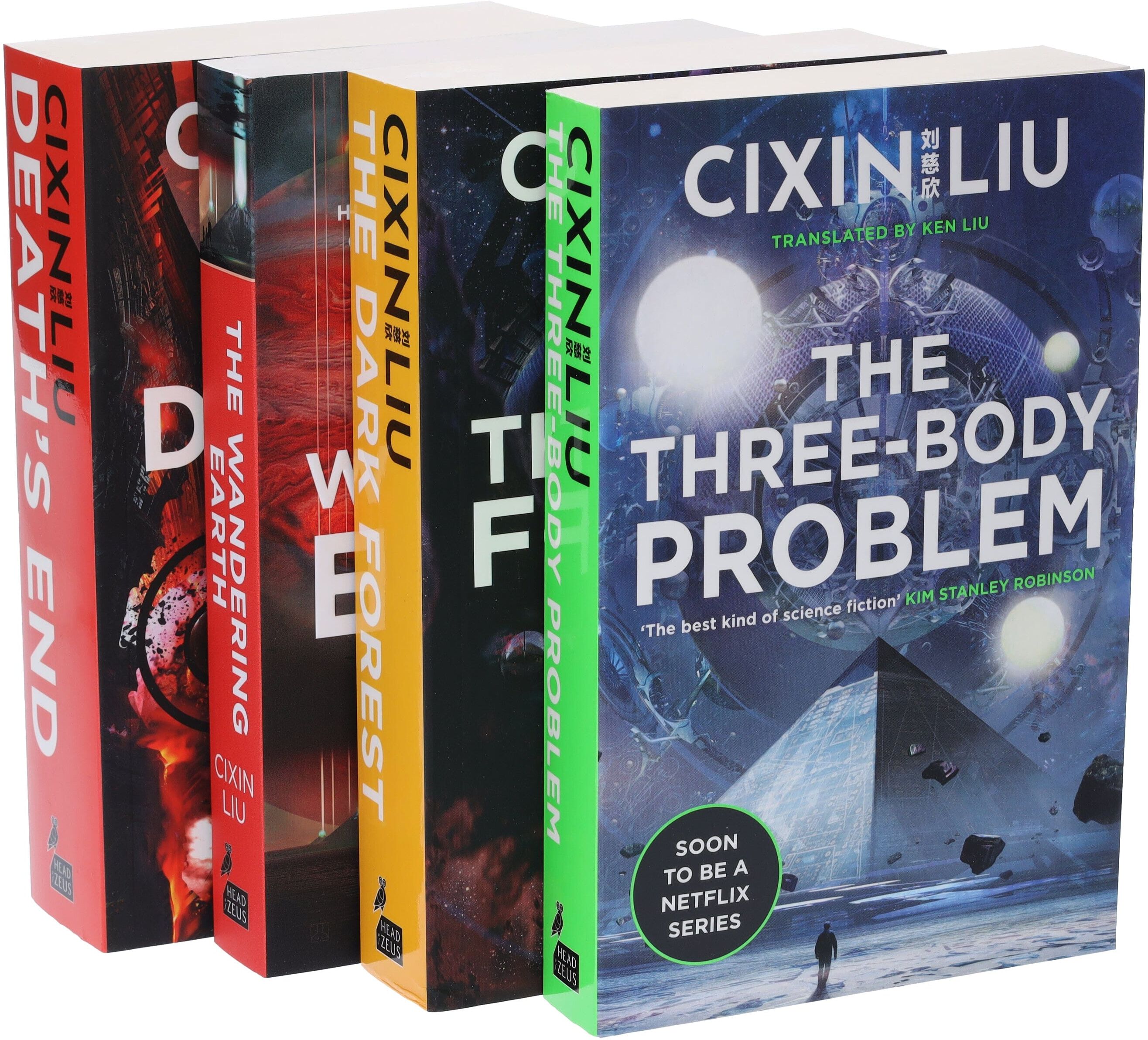 3 Body Problem by Cixin Liu: Remembrance of Earth's Past Trilogy & Short Stories 4 Books Collection Set - Fiction - Paperback Head of Zeus